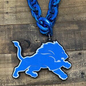 Detroit Lions Foam Necklace